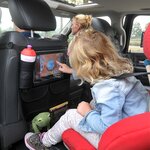 Yrda Organisateur de voiture avec support de tablette Noir