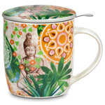 Mug avec infuseur métal bouddha