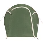 vidaXL Tente de camping tunnel 3 personnes vert imperméable