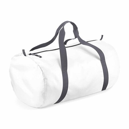 Sac de voyage toile ultra léger pliant - bg150 blanc - packaway barrel bag