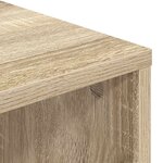 vidaXL Buffet Chêne Sonoma 88 5 x 29 x 84 5 cm