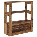 vidaXL Buffet Bois ancien 30 x 80 x 90 cm Bois d'ingénierie
