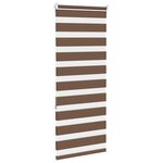vidaXL Store zèbre marron 60x150 cm largeur du tissu 55 9 cm polyester