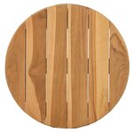 vidaXL Table d'appoint Marron 40 x 40 x 41 cm Bois de teck solide