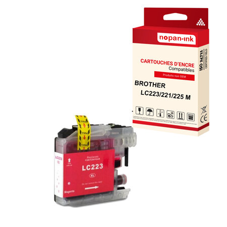 Nopan-ink - x1 cartouche brother lc223 xl lc223xl compatible - La Poste