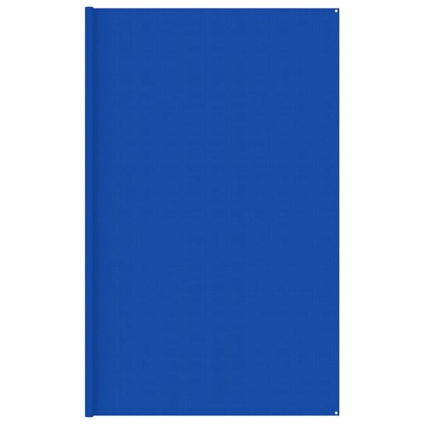 vidaXL Tapis de tente 400x600 cm Bleu PEHD