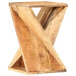 vidaXL Table d'appoint 35x35x55 cm Bois de manguier massif