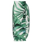 vidaXL Coussin pour dossier de palette Floral Motif de feuille