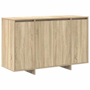 vidaXL Buffet Chêne sonoma 120 x 41 x 75 cm Bois d'ingénierie