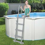 Bestway Piscine encadrée hors sol ovale Hydrium 610x360x120 cm