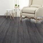 vidaXL Planches de plancher PVC autoadhésif 2 51 m² 2 mm Noir et blanc