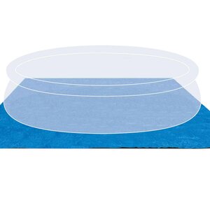 Intex Tapis carré de sol pour piscine 472 x 472 cm 28048