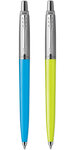 Parker jotter originals - 2 stylos bille - vert et bleu - recharge bleue pointe moyenne - sous blister