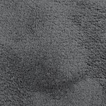 vidaXL Tapis OVIEDO à poils courts anthracite Ø 80 cm