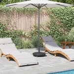 Base de Parasol vidaXL avec Roues pour Pôles Ø38-48 mm 13 kg Rond