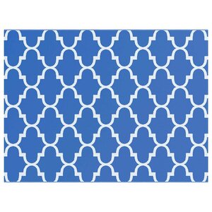 vidaXL Tapis d'extérieur ARAKIL Bleu 300 x 400 cm PP
