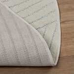 vidaXL Tapis d'intérieur et d'extérieur PALMERAS Vert Ø 200 CM