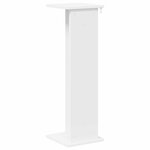 vidaXL Support de Plante Blanc 25 x 25 5 x 80 5 cm Bois d'ingénierie