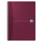 Cahier agrafé Office Essentials A4, couverture souple, 180 pages, carreaux Seyès, couleurs assorties, compatible SCRIBZEE® (bloc 90 feuilles)