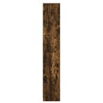 vidaXL Armoire de salle de bain Chêne fumé 30 x 33 x 190 cm