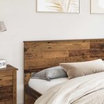 vidaXL Tête de lit Bois Ancien 200 cm Bois d'ingénierie