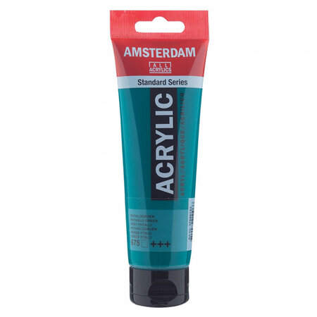 Peinture acrylique en tube - vert phtalo - 120ml - amsterdam