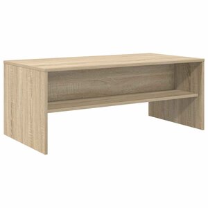 vidaXL Table basse Chêne Sonoma 100 x 50 x 40 cm Bois d'ingénierie