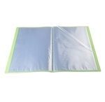 Protège-documents En Polypropylène Semi Rigide Chromaline 80 Vues - A4 - Vert - X 12 - Exacompta