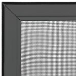 vidaXL Moustiquaire extensible pour fenêtres Anthracite (100-193)x75cm
