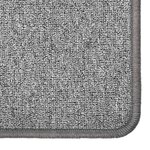 vidaXL Tapis de couloir Gris foncé 50x250 cm