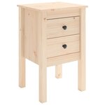 vidaXL Table de chevet 40x35x61 5 cm Bois de pin massif