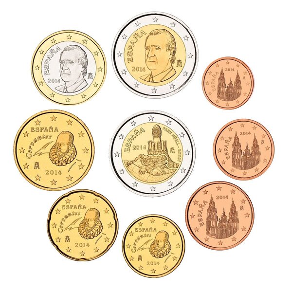 Coffret série euro BU Espagne 2014 - Galice
