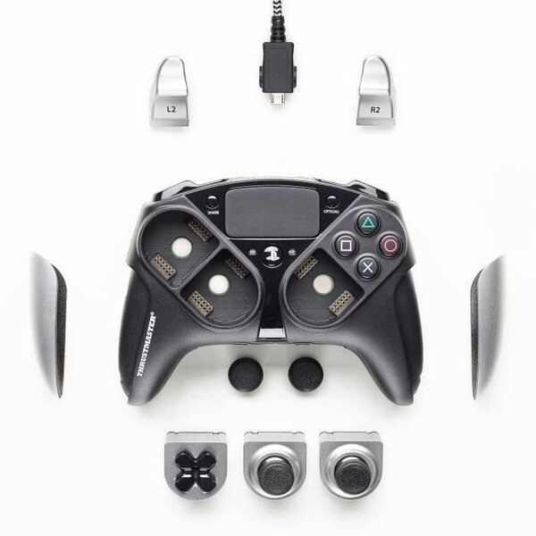THRUSTMASTER Accessoires Interchangeables pour Manette eSwap Pro Controller PS4 / PC - Argent