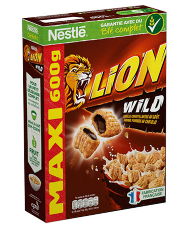 Nestlé Lion Wild Format Maxi 600g (lot de 4)