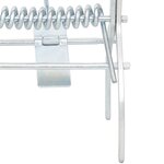 vidaXL Pièges à taupes 4 Pièces Argenté Acier galvanisé