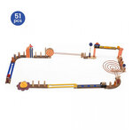 Zig and Go Junior 51pc Racer Set