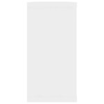 vidaXL Étagères cube murales 2 Pièces blanc 100x15x30cm bois d'ingénierie