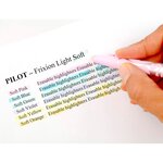 PILOT Surligneur FRIXION light soft, étui de 6