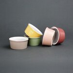 Ramequin vert 145 ml - lot de 12 - olympia -  - grès x42mm