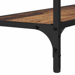 vidaXL Table console Bois ancien 101 x 30.5 x 75 cm Bois d'ingénierie