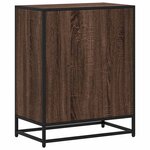 vidaXL Bibliothèque chêne marron 60x35x76 cm bois d'ingénierie