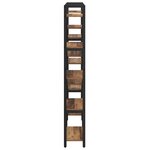 vidaXL Étagère Bois ancien 156 x 25 x 167 cm Bois d'ingénierie