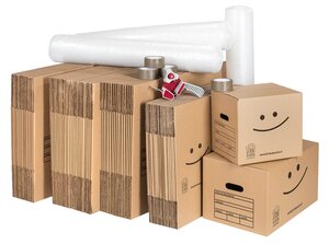 Kit de déménagement T6-T7 renforcé + 1 dévidoir offert
