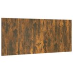 vidaXL Tête de lit Chêne fumé 200x1 5x80 cm Bois d'ingénierie