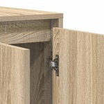 vidaXL Buffet Chêne sonoma 120 x 41 x 75 cm Bois d'ingénierie