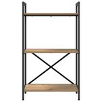 vidaXL Étagère Chêne artisanal 56 x 34 x 96 cm Bois d'ingénierie