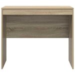 vidaXL Bureau Chêne sonoma 90 x 50 x 76 cm Bois d'ingénierie