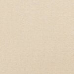 vidaXL Tête de lit avec oreilles Crème 93x23x78/88 cm Tissu