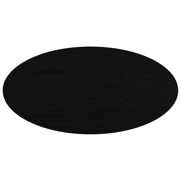 vidaXL Dessus de table 80x40x2 cm bois de chêne massif ovale