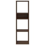 vidaXL Bibliothèque chêne marron 34x31x112 cm bois d'ingénierie